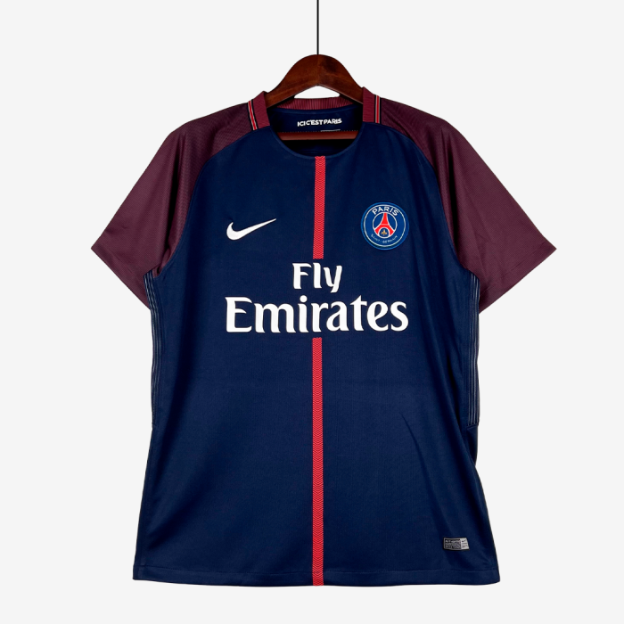 Paris Saint-Germain (PSG) 2017/18 Home Jersey – Retro Version - Image 1
