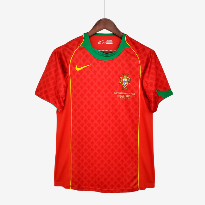 Portugal 2004 Home Jersey – Retro Version - Image 1