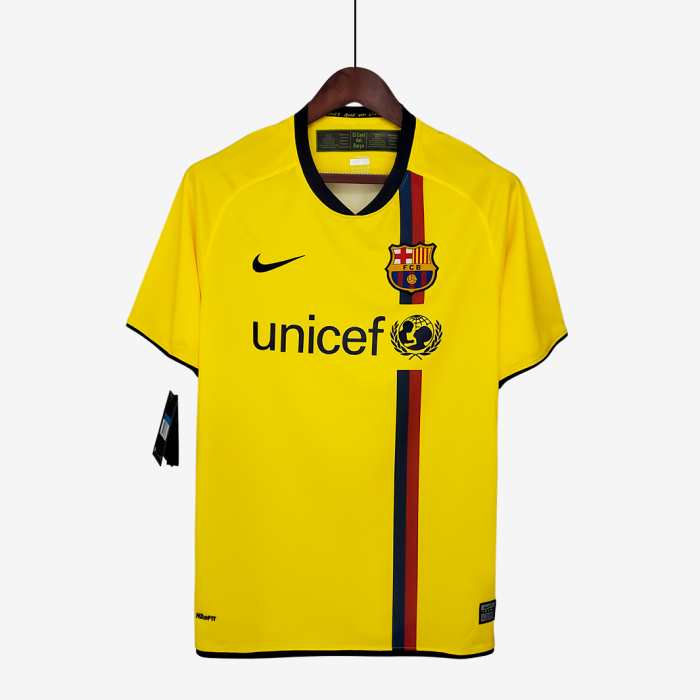 Barcelona 2008/09 Away Jersey – Retro Version - Image 1