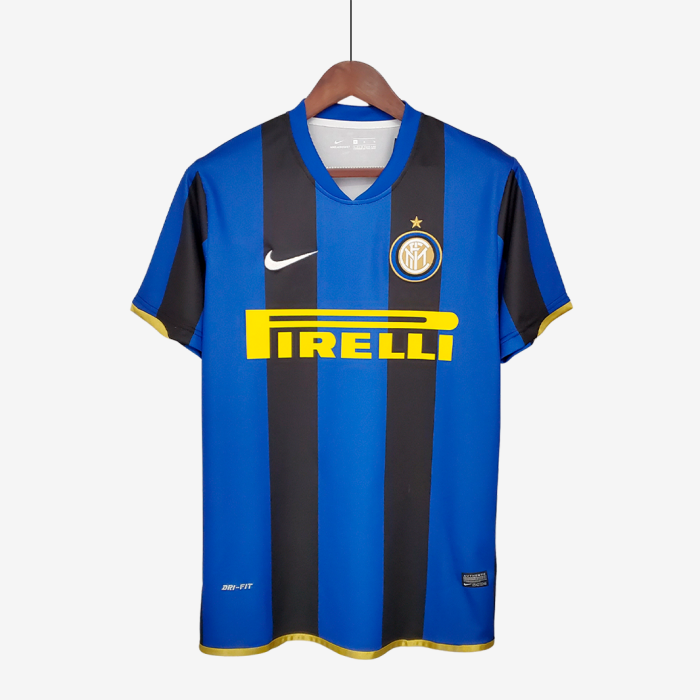 Inter Milan 2008/09 Home Jersey - Retro Version - Image 1