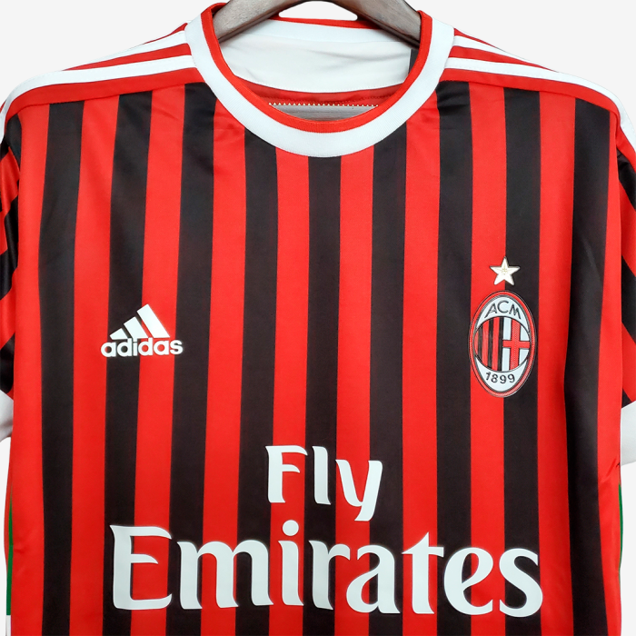 AC Milan 2011/12 Home Jersey - Retro Version - Image 2