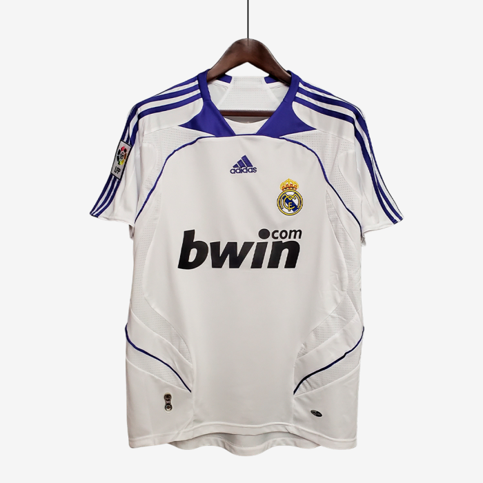 Real Madrid 2007/08 Home Jersey - Retro Version - Image 1