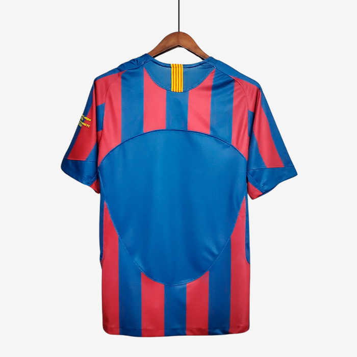 Barcelona 2005/06 Home Jersey UCL - Retro Version - Image 9