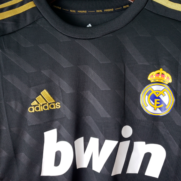Real Madrid 2011/12 Away Jersey Long Sleeve - Retro Version - Image 2