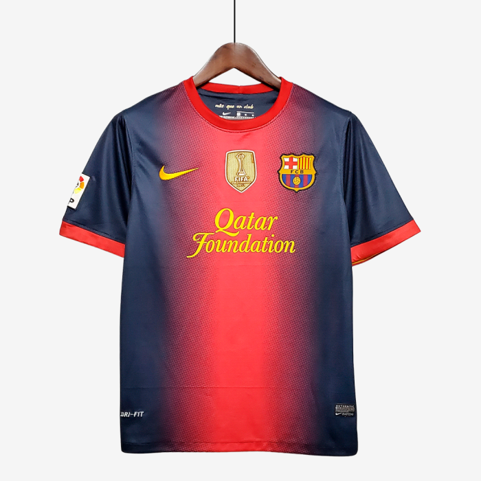 Barcelona 2012/13 Home Jersey - Retro Version - Image 1