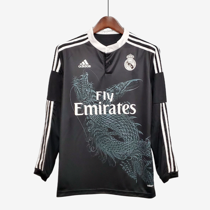 Real Madrid 2014/15 Third Jersey Long Sleeve - Retro Version - Image 1
