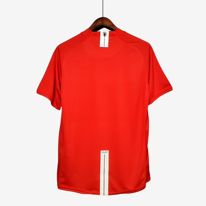 Manchester United 2007/08 Home Jersey UCL - Retro Version - Image 10