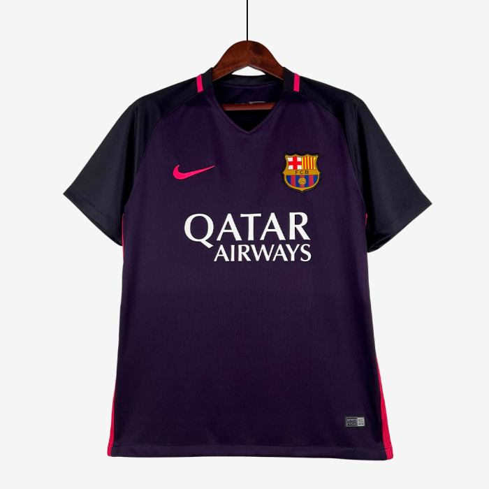 Barcelona 2016/17 Away Jersey – Retro Version - Image 1