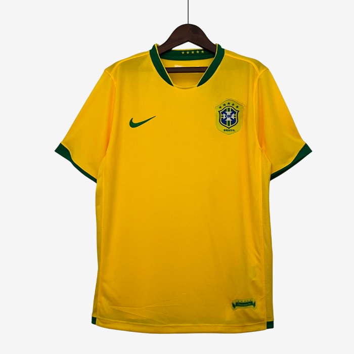 Brazil 2006 Home Jersey – Retro Version - Image 1