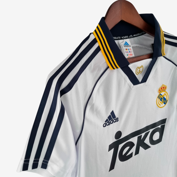 Real Madrid 2000/01 Home Jersey – Retro Version - Image 8