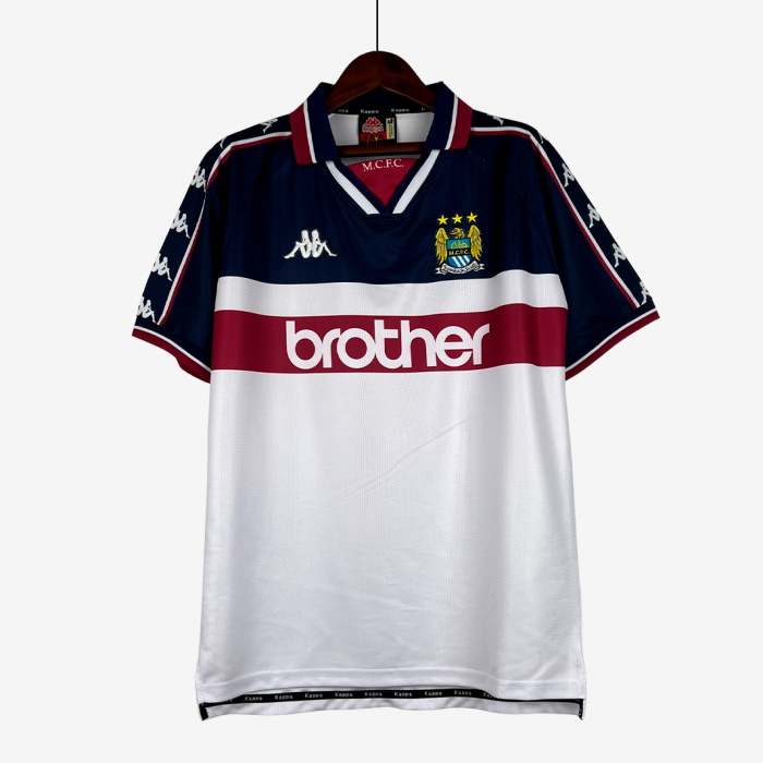 Manchester City 1997/98 Away Jersey – Retro Version - Image 1