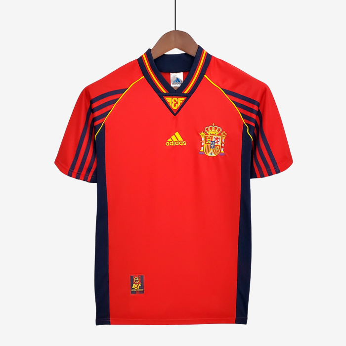 Spain 1998 Home Jersey – Retro Version - Image 1