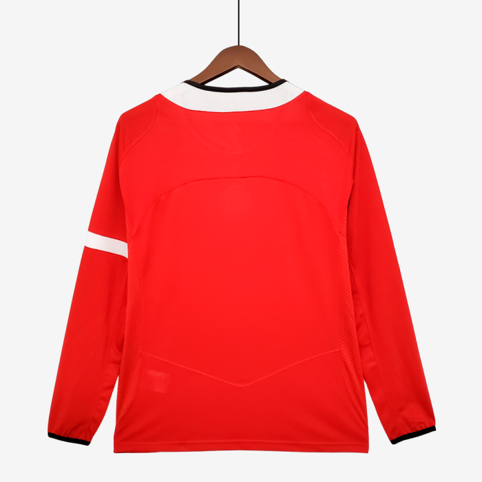 Manchester United 2004/06 Home Jersey Long Sleeve – Retro Version - Image 9