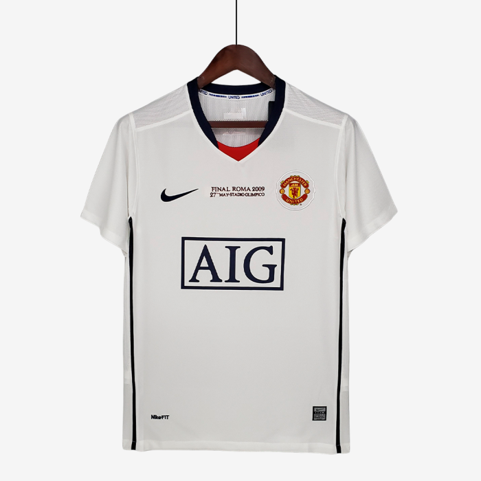 Manchester United 2008/09 Away Jersey UCL – Retro Version - Image 1