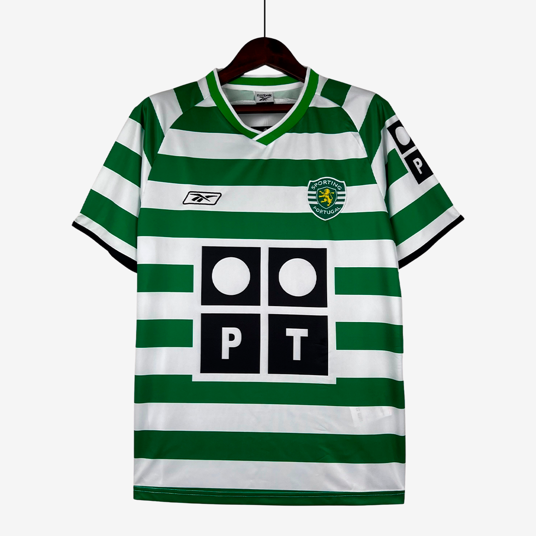9 Sporting 2003/04 Home Jersey - Retro Version - Image 1