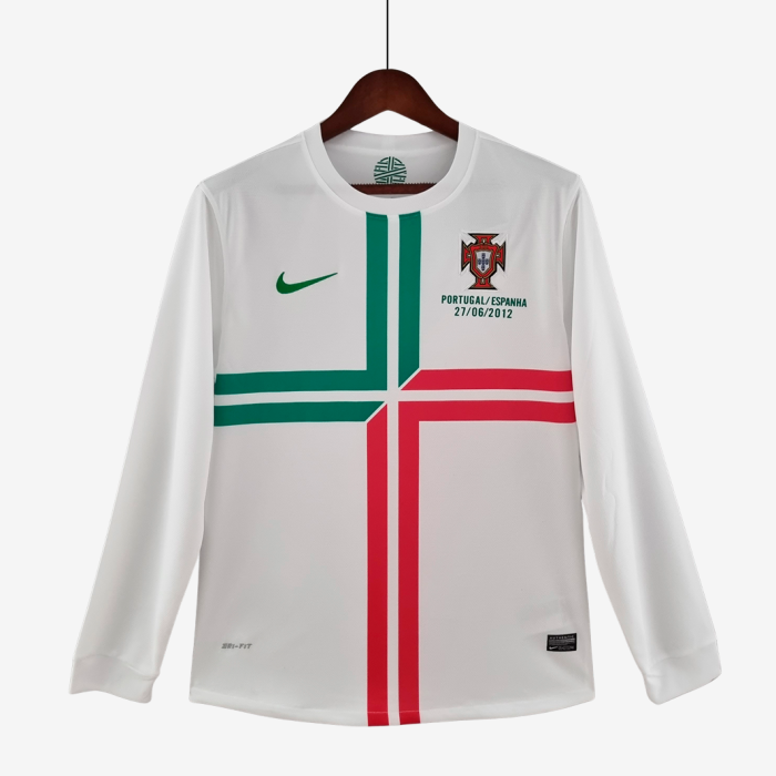 Portugal 2012 Away Jersey Long Sleeve – Retro Version - Image 1