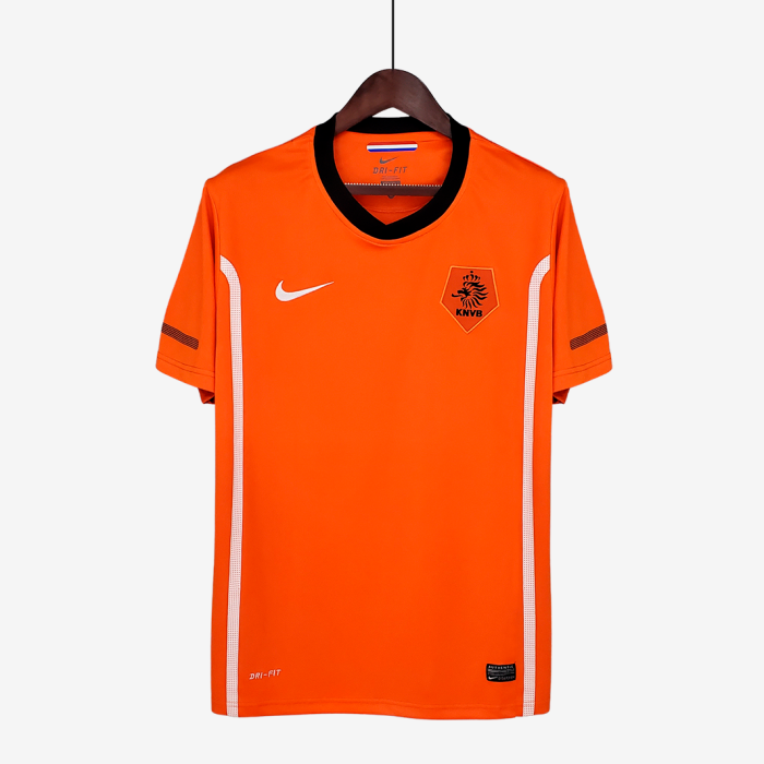 Netherlands 2010 Home Jersey – Retro Version - Image 1