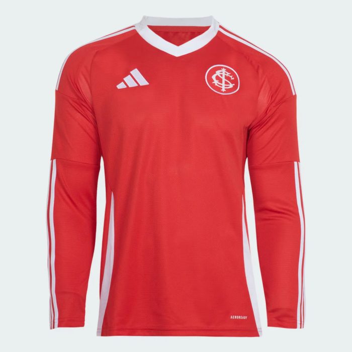Internacional 2025/26 Home Jersey Long Sleeve – Fan Version - Image 1