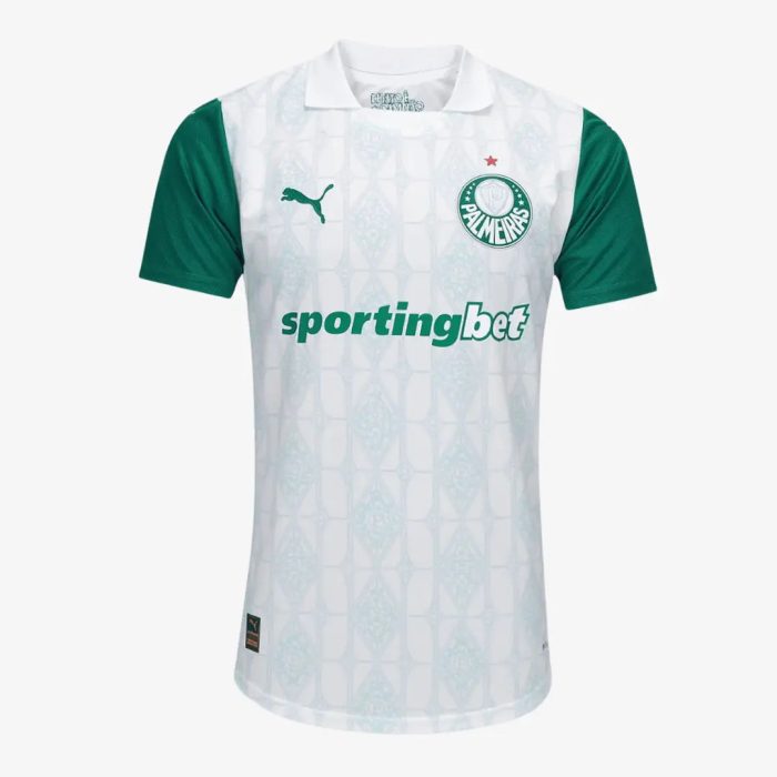 Palmeiras 2025/26 Away Jersey – Player Version - Image 1