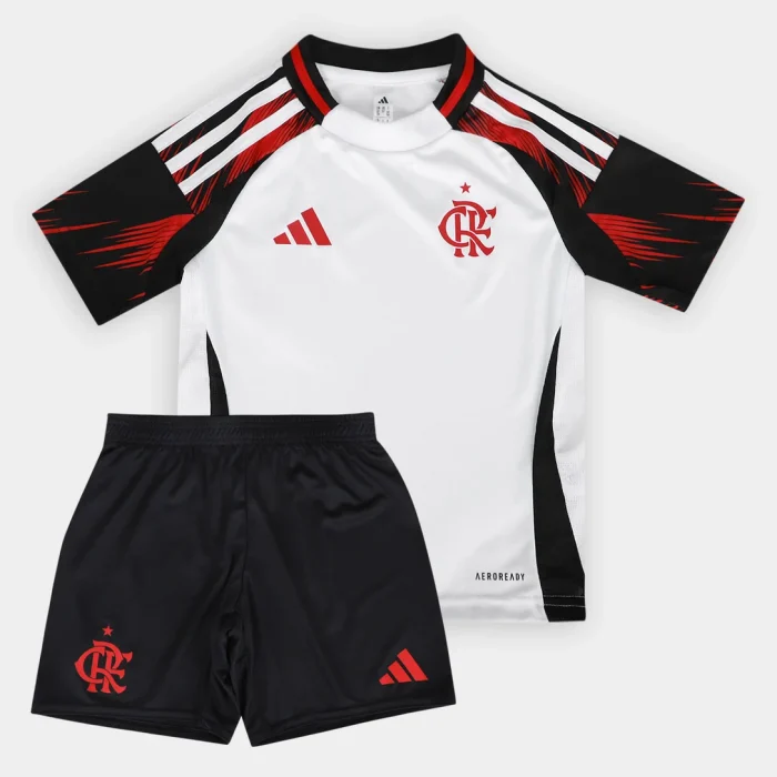 Flamengo 2025/26 Away - Kit Kids - Image 2