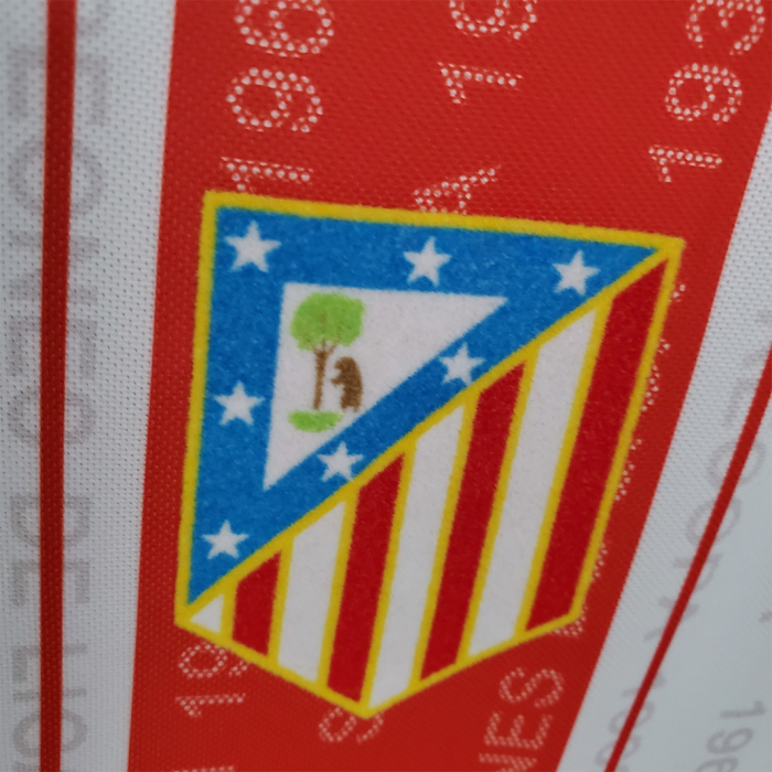 Atletico Madrid 1995/96 Home Jersey – Retro Version - Image 7