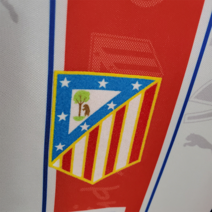 Atletico Madrid 1996/97 Home Jersey – Retro Version - Image 7
