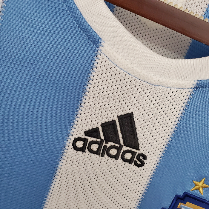 Argentina 2010 Home Jersey – Retro Version - Image 10