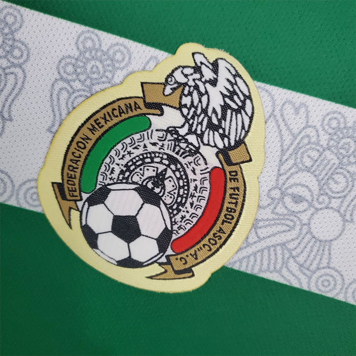 Mexico 2006 Home Jersey – Retro Version - Image 8