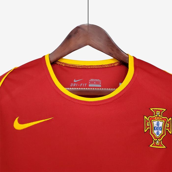 Portugal 2002 Home Jersey – Retro Version - Image 8