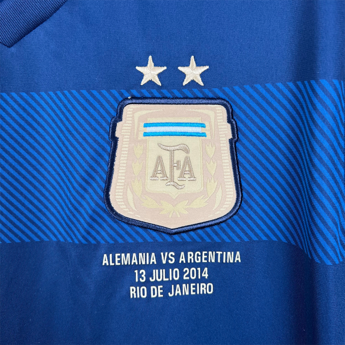 Argentina 2014 Away Jersey – Retro Version - Image 9