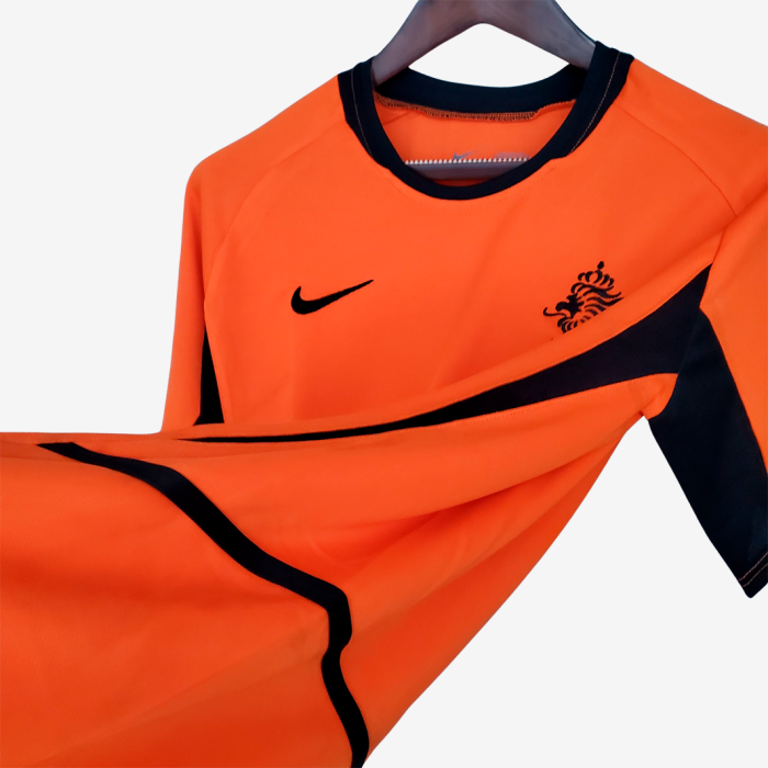 Netherlands 2002 Home Jersey – Retro Version - Image 8