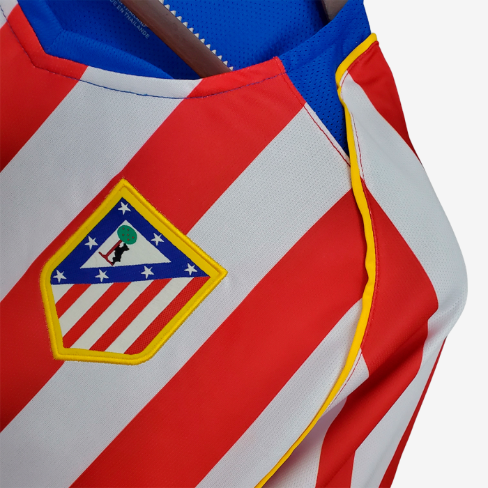 Atletico Madrid 2004/05 Home Jersey – Retro Version - Image 9
