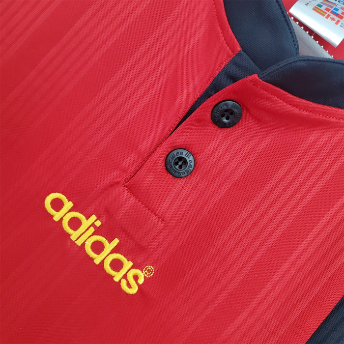 Spain 1996 Home Jersey – Retro Version - Image 7