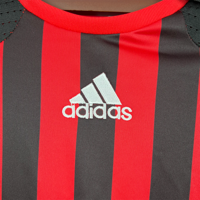 AC Milan 2007/08 Home Jersey Long Sleeve – Retro Version - Image 9