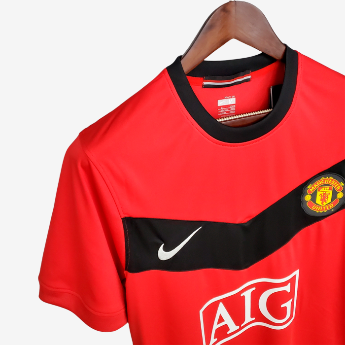 Manchester United 2009/10 Home Jersey - Retro Version - Image 5