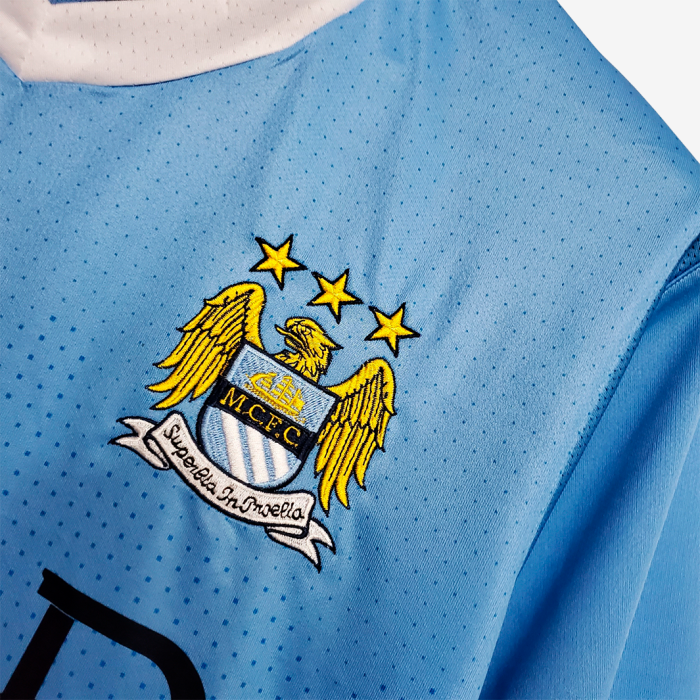 Manchester City 2011/12 Home Jersey - Retro Version - Image 9