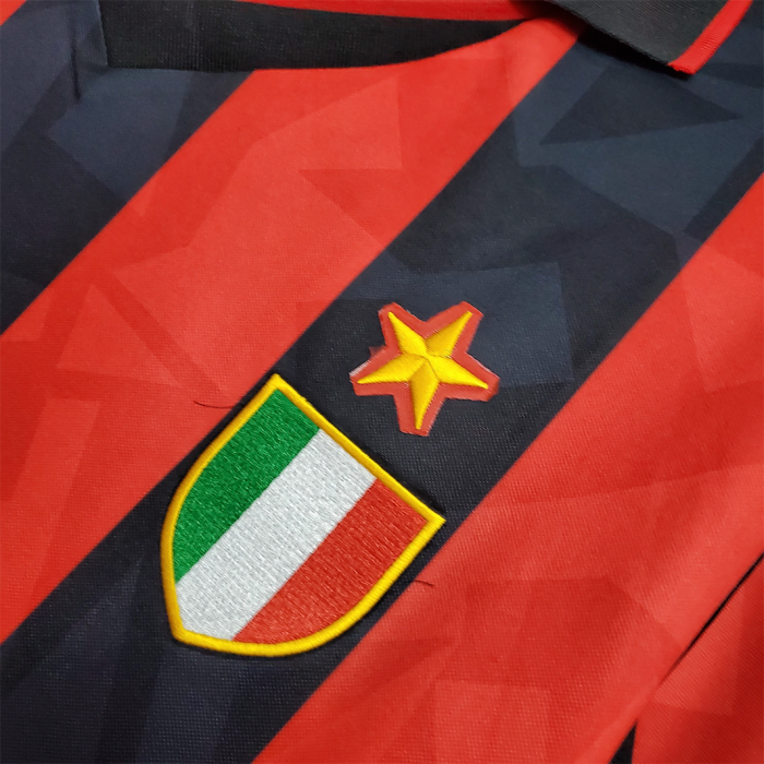 AC Milan 1993/94 Home Jersey - Retro Version - Image 8