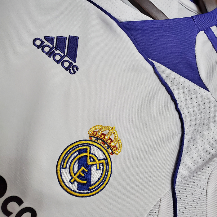 Real Madrid 2007/08 Home Jersey - Retro Version - Image 2