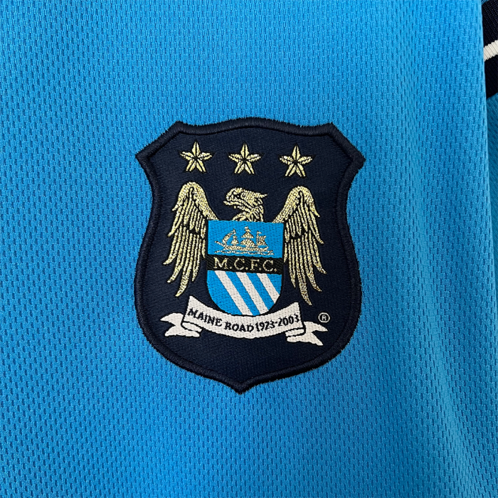 Manchester City 2001/02 Home Jersey – Retro Version - Image 7