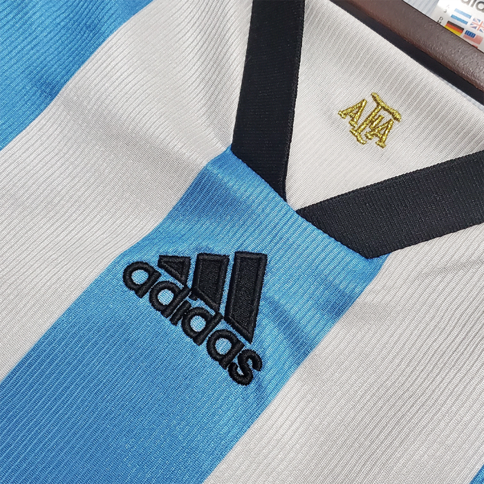 Argentina 1998 Home Jersey - Retro Version - Image 7