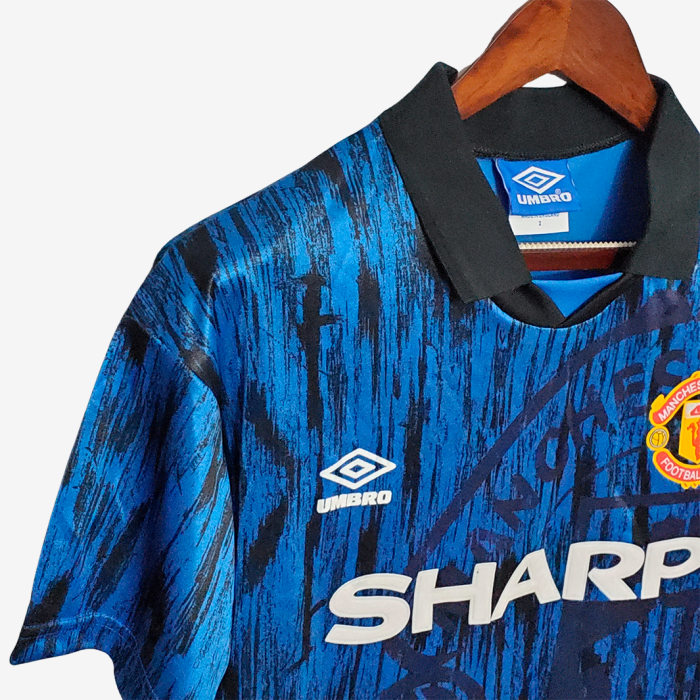 Manchester United 1992/93 Away Jersey - Retro Version - Image 2