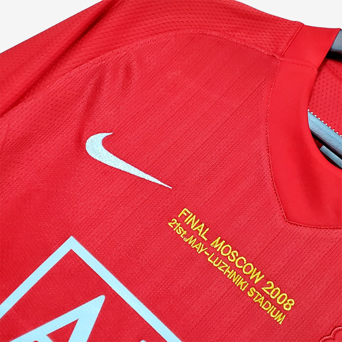 Manchester United 2007/08 Home Jersey UCL - Retro Version - Image 2