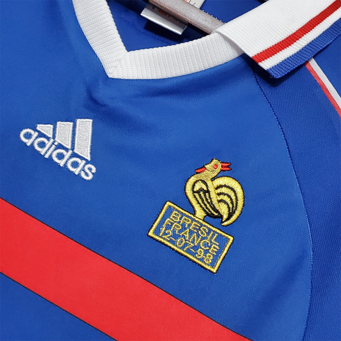 France 1998 Home Jersey - Retro Version - Image 2