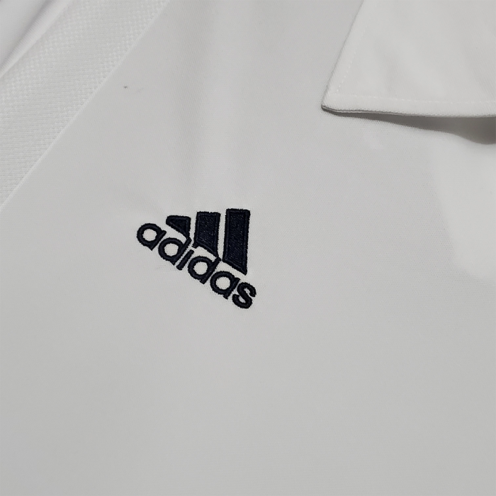 Real Madrid 2002/03 Home Jersey Long Sleeve - Retro Version - Image 2