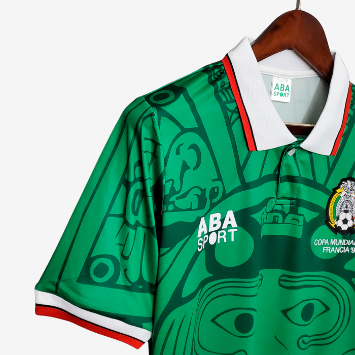 Mexico 1998 Home Jersey - Retro Version - Image 2