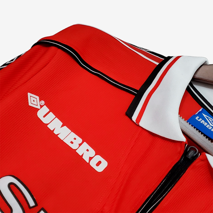 Manchester United 1998/99 Home Jersey Long Sleeve - Retro Version - Image 2