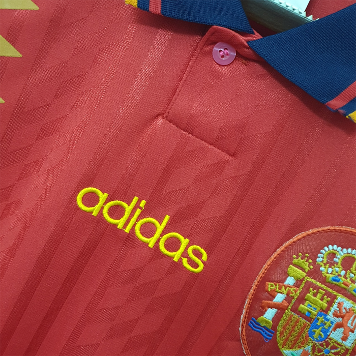 Spain 1994 Home Jersey - Retro Version - Image 2