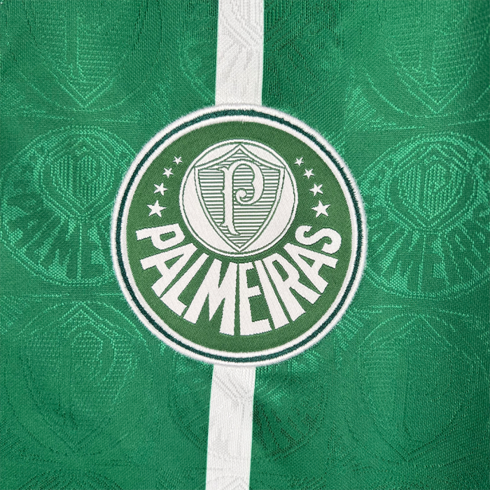 Palmeiras 1993/94 Home Jersey Long Sleeve - Retro Version - Image 3