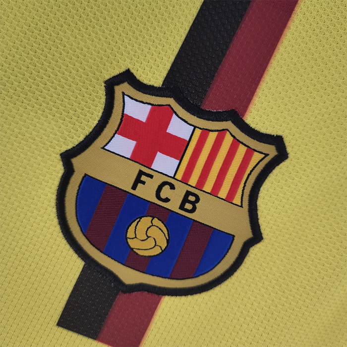 Barcelona 2008/09 Away Jersey Long Sleeve – Retro Version - Image 10
