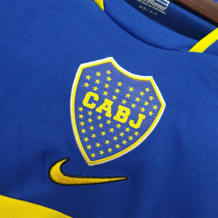 Boca Juniors 2001/02 Home Jersey - Retro Version - Image 2
